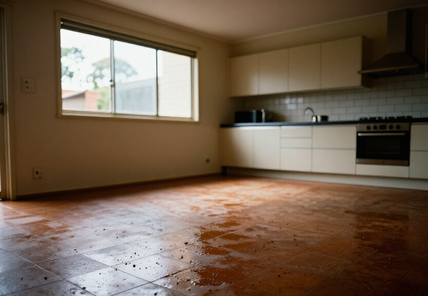 Cockroach treatment in a modern townhouse